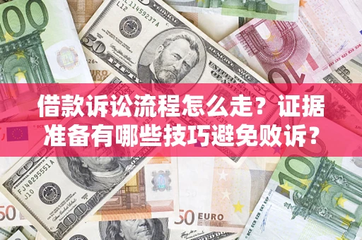 济南借款诉讼流程怎么走？证据准备有哪些技巧避免败诉？
