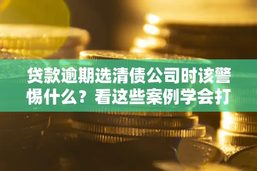 济南贷款逾期选清债公司时该警惕什么？看这些案例学会打翻身仗