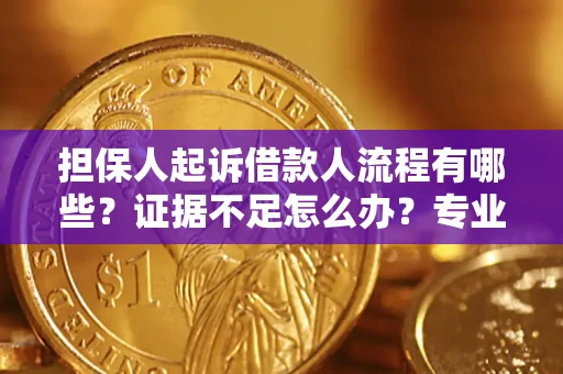 济南担保人起诉借款人流程有哪些？证据不足怎么办？专业律师解答