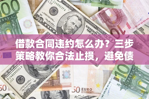济南借款合同违约怎么办？三步策略教你合法止损，避免债务危机升级